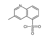 3-methylquinoline-5-sulfonyl chloride structure