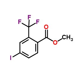 Methyl 4-iodo-2-(trifluoromethyl)benzoate Structure