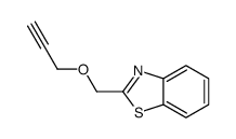 Benzothiazole, 2-[(2-propynyloxy)methyl]- (9CI) structure