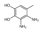 3.4-Diamino-1.2-dihydroxy-5-methyl-benzol Structure