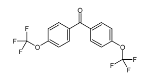 bis[4-(trifluoromethoxy)phenyl]methanone结构式