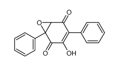 3-hydroxy-1,4-diphenyl-7-oxabicyclo<4.1.0>hept-3-ene-2,5-dione结构式