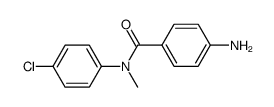 N-methyl-4-amino-4'-chlorobenzanilide Structure