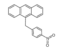 9-(4-nitrobenzyl)anthracene结构式