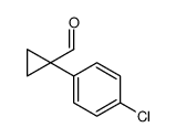 1-(4-chlorophenyl)cyclopropane-1-carbaldehyde Structure