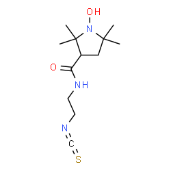 3-(2-Isothiocyanatoethylcarbamoyl)-PROXYL structure