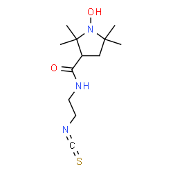 3-(2-Isothiocyanatoethylcarbamoyl)-PROXYL结构式