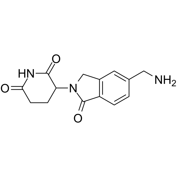 Lenalidomide-5-aminomethyl structure