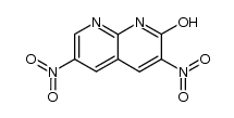 2-hydroxy-3,6-dinitro-1,8-napthyridine结构式
