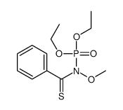 N-diethoxyphosphoryl-N-methoxybenzenecarbothioamide Structure