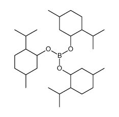 tris(5-methyl-2-propan-2-ylcyclohexyl) borate结构式