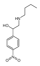 α-[(Butylamino)methyl]-p-nitrobenzenemethanol Structure