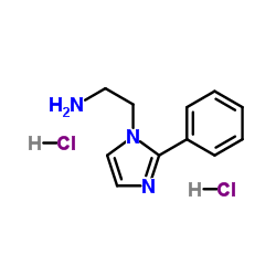 2-(2-PHENYL-IMIDAZOL-1-YL)-ETHYLAMINE 2HCL Structure