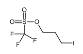 3-iodopropyl-1-trifluoromethanesulfonate structure