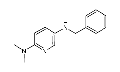 5-N-benzylamino-2-N,N-dimethylaminopyridine Structure