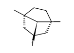 anti-8-iodo-1,5-dimethylbicyclo<3.2.1>octane Structure