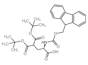 fmoc-d-gla(otbu)2-oh Structure