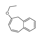 6-ethoxy-5H-benzo[7]annulene Structure