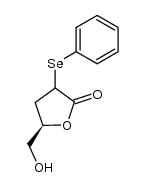 (5R)-phenylseleno-5-methyldihydro-2(3H)-furanone Structure