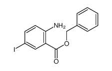 Benzyl 2-amino-5-iodobenzoate Structure