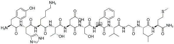 (Tyr0)-Neurokinin A结构式