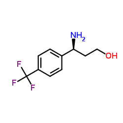 (S)-3-AMINO-3-(4-TRIFLUOROMETHYL-PHENYL)-PROPAN-1-OL picture