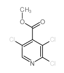 2,3,5-三氯异烟酸甲酯结构式