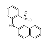 7H-benzo[c]phenothiazine 12,12-dioxide结构式