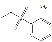 3-Pyridinamine, 2-[(1-methylethyl)sulfonyl]- Structure