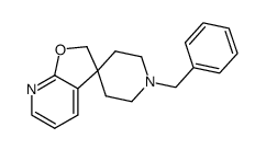 1'-benzyl-spiro[furo[2,3-b]pyridine-3(2H),4'-piperidine]结构式