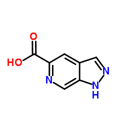 1H-吡唑并[3,4-C]吡啶-5-羧酸结构式