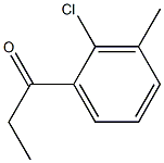 1-(2-CHLORO-3-METHYLPHENYL)PROPAN-1-ONE Structure