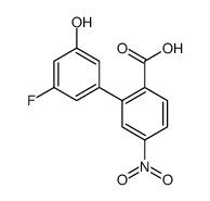 2-(3-fluoro-5-hydroxyphenyl)-4-nitrobenzoic acid结构式