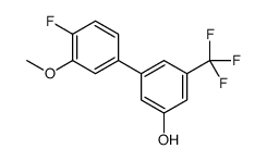 3-(4-fluoro-3-methoxyphenyl)-5-(trifluoromethyl)phenol Structure
