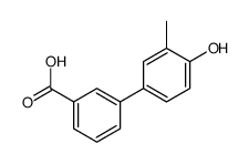 3-(4-hydroxy-3-methylphenyl)benzoic acid结构式