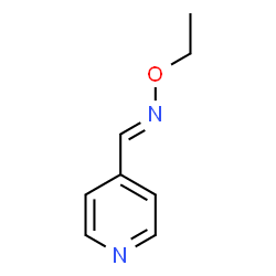 4-Pyridinecarboxaldehyde,O-ethyloxime,[C(E)]-(9CI) structure