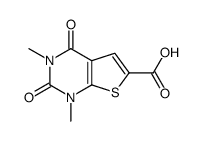 1,3-dimethyl-2,4-dioxothieno[2,3-d]pyrimidine-6-carboxylic acid结构式