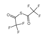 2,2,2-trifluoroacetic thioanhydride结构式