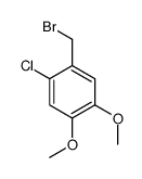 1-(bromomethyl)-2-chloro-4,5-dimethoxybenzene Structure
