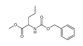 Cbz-D,L-norvaline-OMe结构式