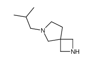 6-(2-methylpropyl)-2,6-diazaspiro[3.4]octane结构式