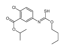 propan-2-yl 5-(butoxycarbothioylamino)-2-chlorobenzoate结构式