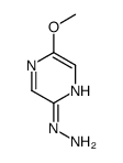 1-(5-Methoxypyrazin-2-yl)hydrazine Structure