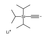 lithium,ethynyl-tri(propan-2-yl)silane Structure