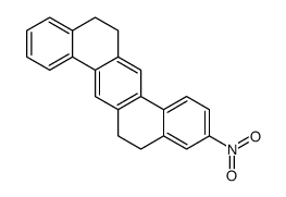 3-nitro-5,6,12,13-tetrahydronaphtho[1,2-b]phenanthrene结构式