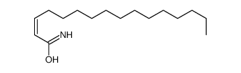 (E)-hexadec-2-enamide Structure