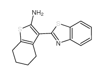 3-苯并噻唑-2-基-4,5,6,7-四氢苯并[b]噻吩-2-胺图片