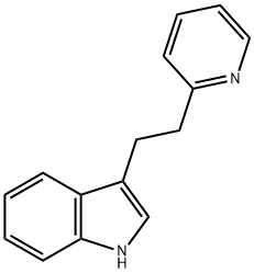 3-(2-(2-pyridyl)ethyl)indole Structure