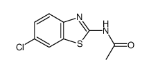 N-(6-chlorobenzo[d]thiazol-2-yl)acetamide Structure