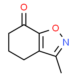 3-甲基-5,6-二氢苯并[d]异噻唑-7(4H)-酮结构式